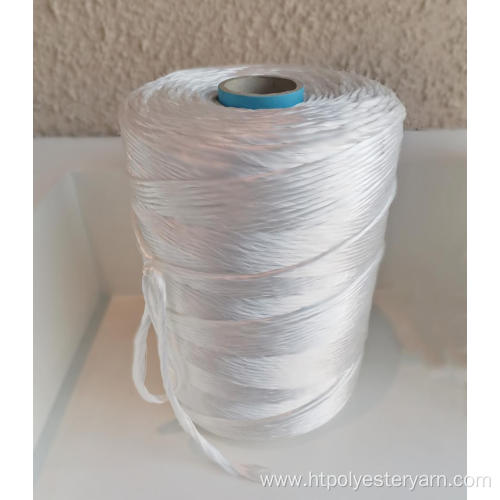 Good Color Fastness High Tenacity Twisted Polyester Yarn